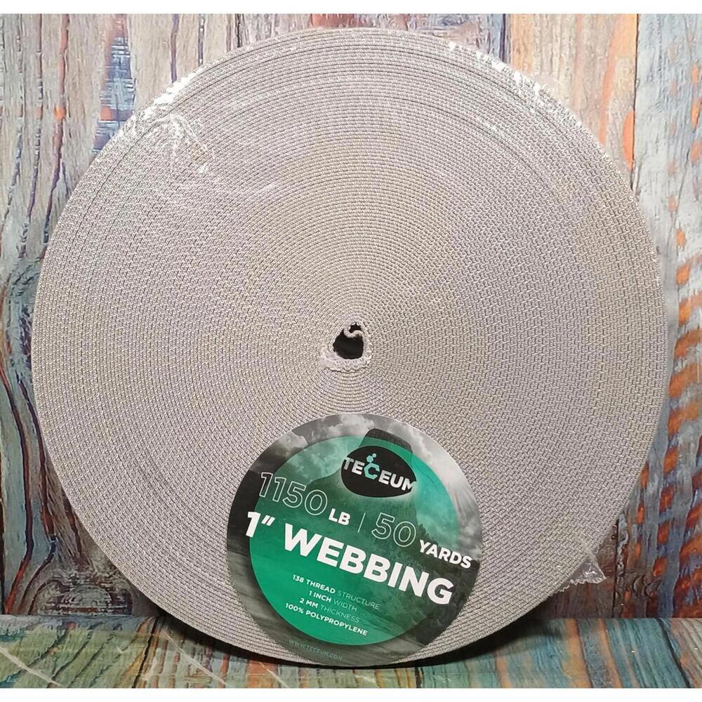 1" Webbing Strap - 1150 lb Load Capacity, 50 Yards